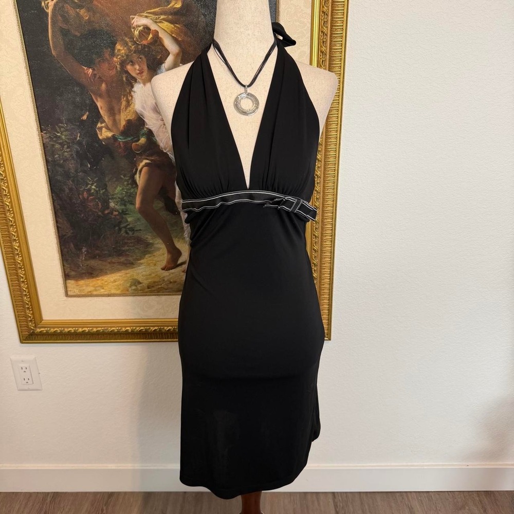 Y2K Halter Going Out Dress